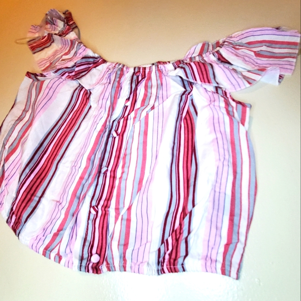 Cute Ruffle Crop Top